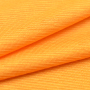 Slub style single hemp wrinkle polyester spandex knit Doris fabric for bottomed wear