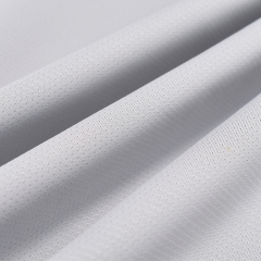 High elasticity 75D dull polyester spandex scuba knitting sports mesh fabric for hoodie activewear fabric