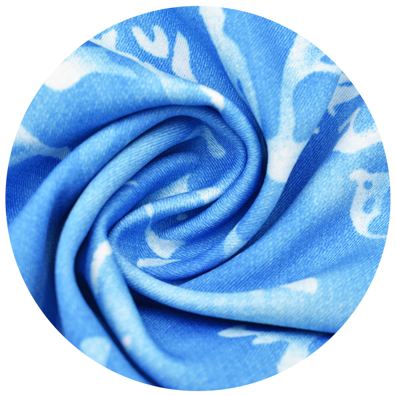 High stretch printed polyester elastane yoga wear fabric 4 way stretch  lululemon