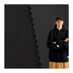 High elasticity soft 50D micro scuba brushed polyester spandex scuba knitting fabric for hoodie