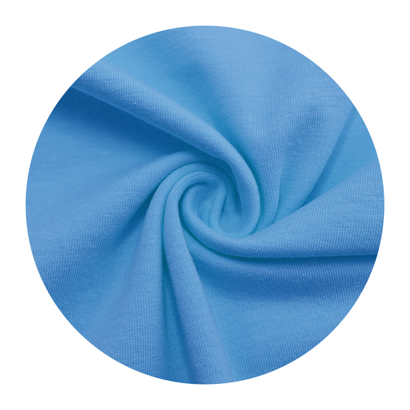 Factory 30S tencel fabric lyocell cotton single spandex jersey knitted fabric jersey for T-shirt 200g
