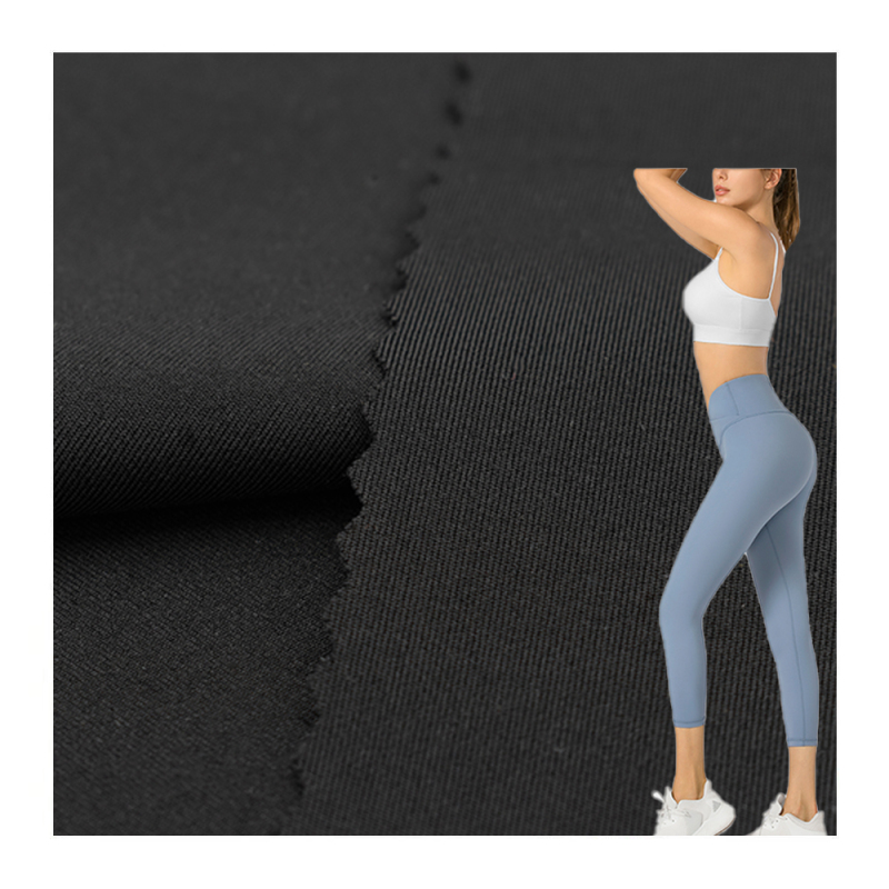 4 way stretch 40D nylon spandex interlock zurich fabric knitted for yoga wear