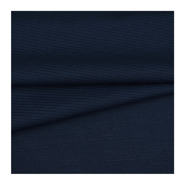 Textile 90% polyester 10% spandex dry fit single jacquard solid knit fabric spandex polyester stretch cloth for pants