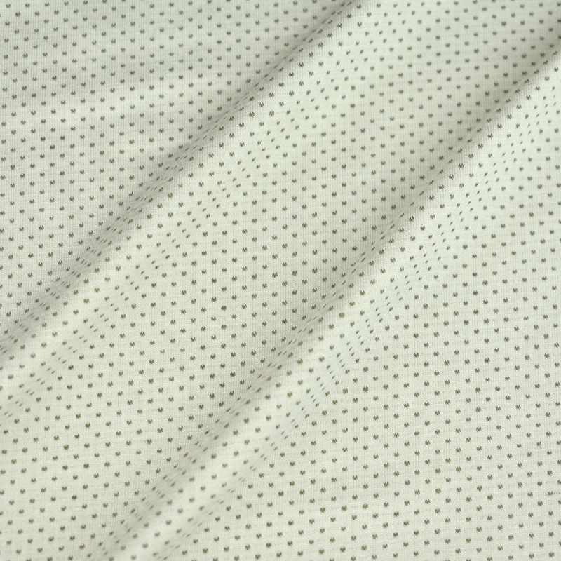 Knitting Manufacturer 40S rayon Copper fiber single jacquard mesh knit fabric for T-shirt