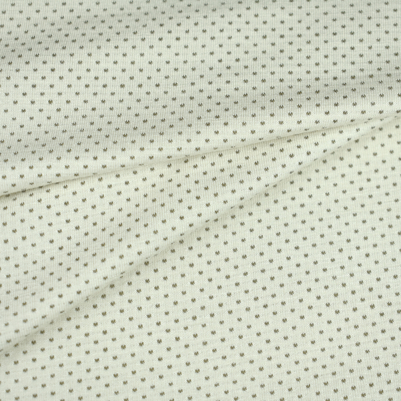 Knitting Manufacturer 40S rayon Copper fiber single jacquard mesh knit fabric for T-shirt