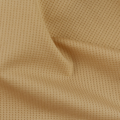 Recycled plastic 160gsm Single jacquard lycra 85 nylon 15 spandex stretch mesh knitted fabric for sportswear