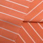 Factory high stretch spandex nylon polyester stripe jacquard mesh knitted jersey fabric for T-shirt