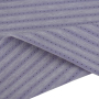 Popular textile nylon spandex polyester stripe single jacquard mesh knit fabric for T-shirt