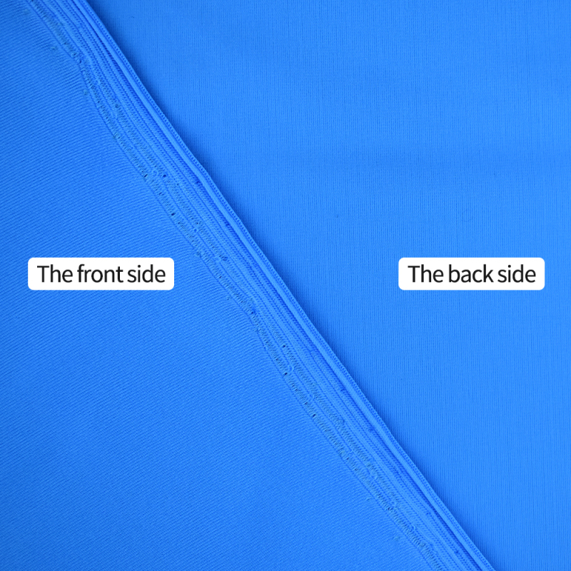 Stock High Elastic Flame retardant UPF40+ Solid dyed swimwear nylon warp spandex knitted fabric for T-shirt