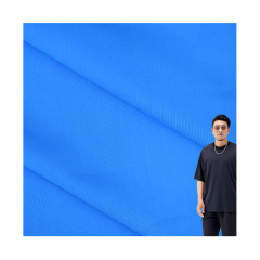 Stock High Elastic Flame retardant UPF40+ Solid dyed swimwear nylon warp spandex knitted fabric for T-shirt