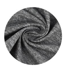 China wholesales 100% polyester  sports trousers fabric  gray stretch fabric knitted fabric dry fit