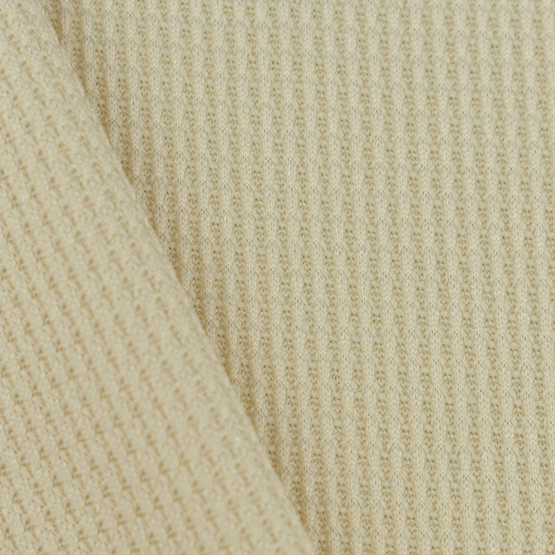 Hot sale in stock fabric knit cloth Anti-pilling sweatshirt 100% polyester knitted waffle fabric for pants