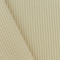 High quality stock fabric 100% polyester solid waffle fabric for T-shirt