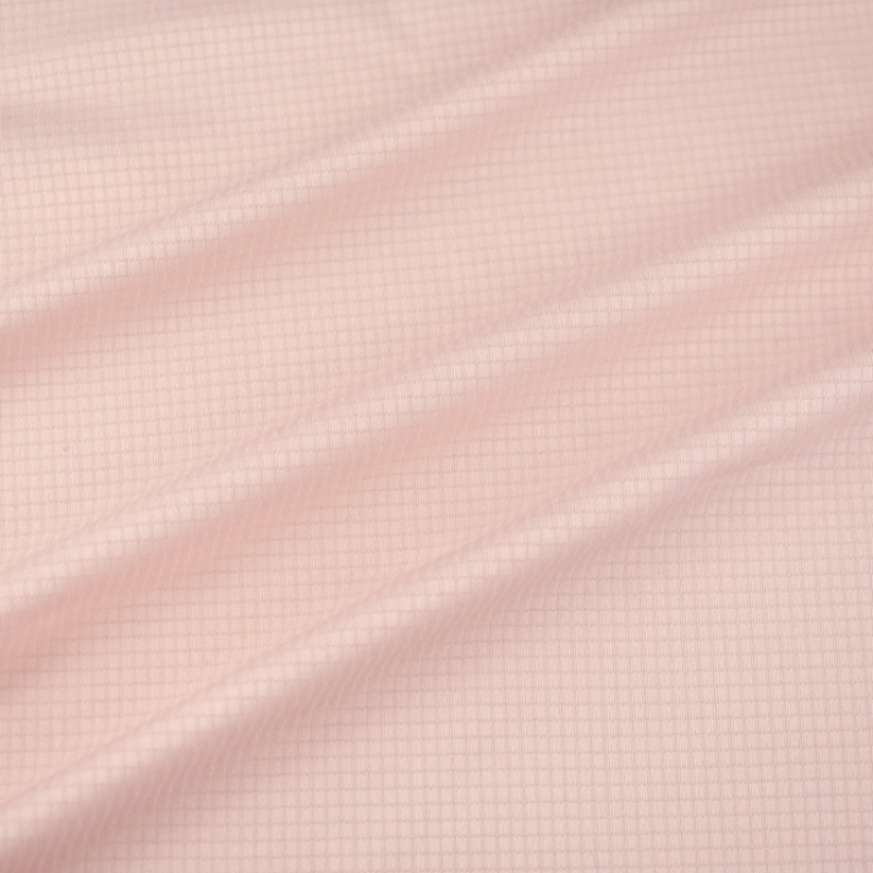 High Quality light and quick dry Sunscreen 100% polyester double jacquard solid knit fabric for Sunscreen wear