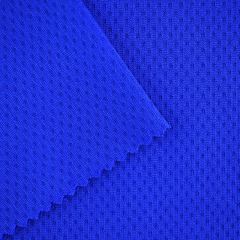 Plain dyed jersey knit bird eye fabric 4 way stretch for sports t shirt