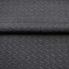 40D elastic cool warp knitting 18 spandex 82 nylon wave jacquard swimwear knitted fabric for sportswear