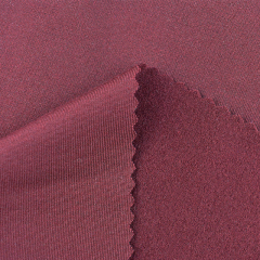 100D polyester spandex fabric brushed cotton feeling knitted fabric thermal warm underwear fabric
