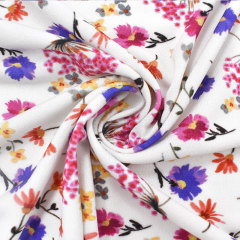In stock ITY Knitting Ink-jet printer fabric digital printed fabric for garment