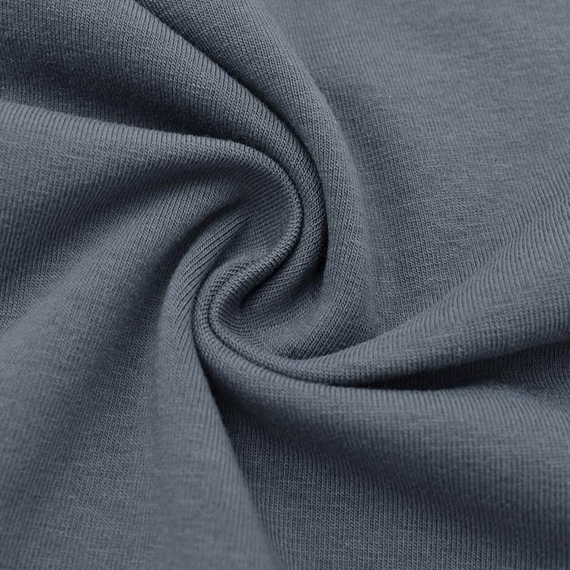 Recycled fabric sportswear cotton single jersey fabric for T-shirt