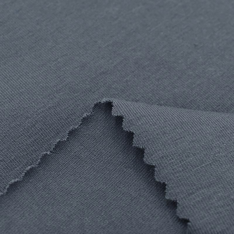 Recycled fabric sportswear cotton single jersey fabric for T-shirt