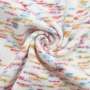 High quality Imitation cotton brushed polyester melange Hacci knitted jersey fabric for garment