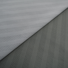 Breathable and wicking Vertical mesh elastic nylon fabric for T-shirt home clothing