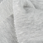 Ab Werk verfügbar 32s CVC 60 % Baumwolle 40 % Polyester gestrickter French-Terry-Fleecestoff Melange für Hoodie