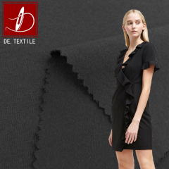 Hot sale wholesale 32S viscose nylon spandex ponte de roma fabric for dress sweatpants