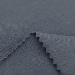China whole GRS supplier plain single jersey fabric made from recycled plastic bottles
