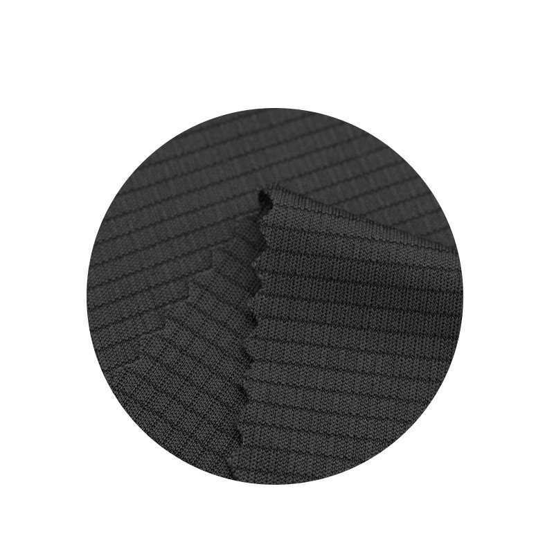 New arrival double jersey 100% polyester check fabric for t shirt sportswear