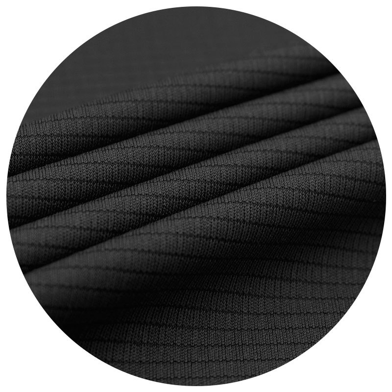 New arrival double jersey 100% polyester check fabric for t shirt sportswear