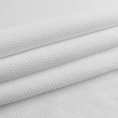 75D Soft and quick dry Polyester stretch mesh jersey fabric for T-shirt Yoga wear