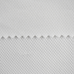 75D Soft and quick dry Polyester stretch mesh jersey fabric for T-shirt Yoga wear