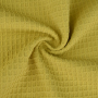 Textile stock fabric quick dry and wicking 100% polyester knitted 32S waffle fabric for T-shirt