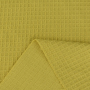 Textile stock fabric quick dry and wicking 100% polyester knitted 32S waffle fabric for T-shirt