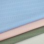 High quality horizontal stripe 90% nylon 10% spandex good stretch single jacquard knitted fabric for sports t-shirt