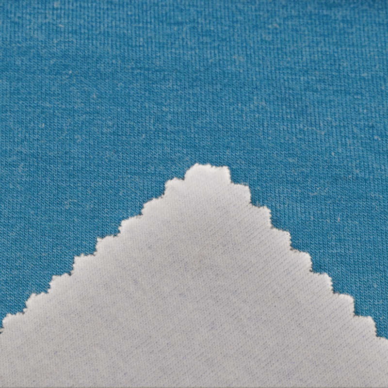 Shaoxing textile Solid CT yarn dyed cotton polyester tracksuit scuba knit fabric spandex for hoodie