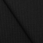 Superior quality stock lot 32S dyed solid cotton like polyester knitted waffle fabric for garment