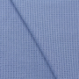 Superior quality stock lot 32S dyed solid cotton like polyester knitted waffle fabric for garment