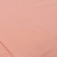 Polyester peach skin fabric single jersey knit cation lycra spandex fabric for garment