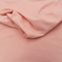 Polyester peach skin fabric single jersey knit cation lycra spandex fabric for garment