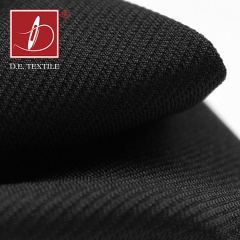 polyester spandex twill ponte de roma fabric soft elastic