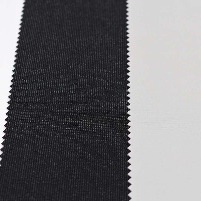 Shaoxing factory coolness solid jacquard 54% polyester 36% nylon mesh scuba knitted fabric spandex for sportswear and coat