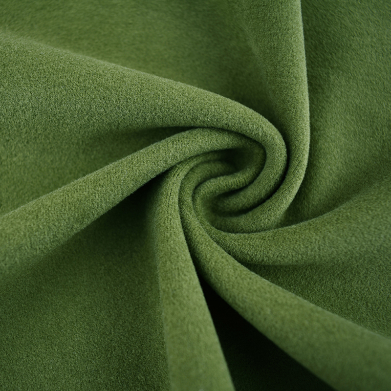 wholesale high elasticity shaping polyester spandex double-side brushed thick 1X1 rib knit fabric for Thermal Underwear