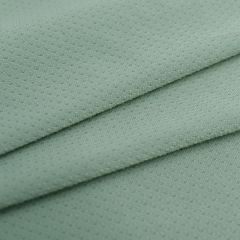 High Quality quick drying and wicking nylon mesh stretch knitted fabric for T-shirt
