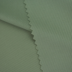 Twill style quick dry moisture wicking 87 nylon 13 spandex knitted single mesh jacquard fabric for T-shirt