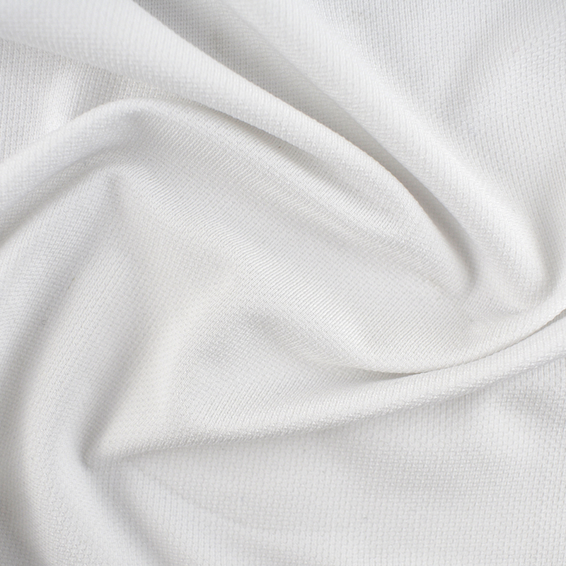 Ultrathin 50D polyester spandex mesh fabric for sports yoga t shirt dry fit