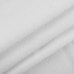 Ultrathin 50D polyester spandex mesh fabric for sports yoga t shirt dry fit