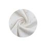 Textile manufacturers TC french terry colored dot cotton polyester knit fabric for sweaters and hoodie