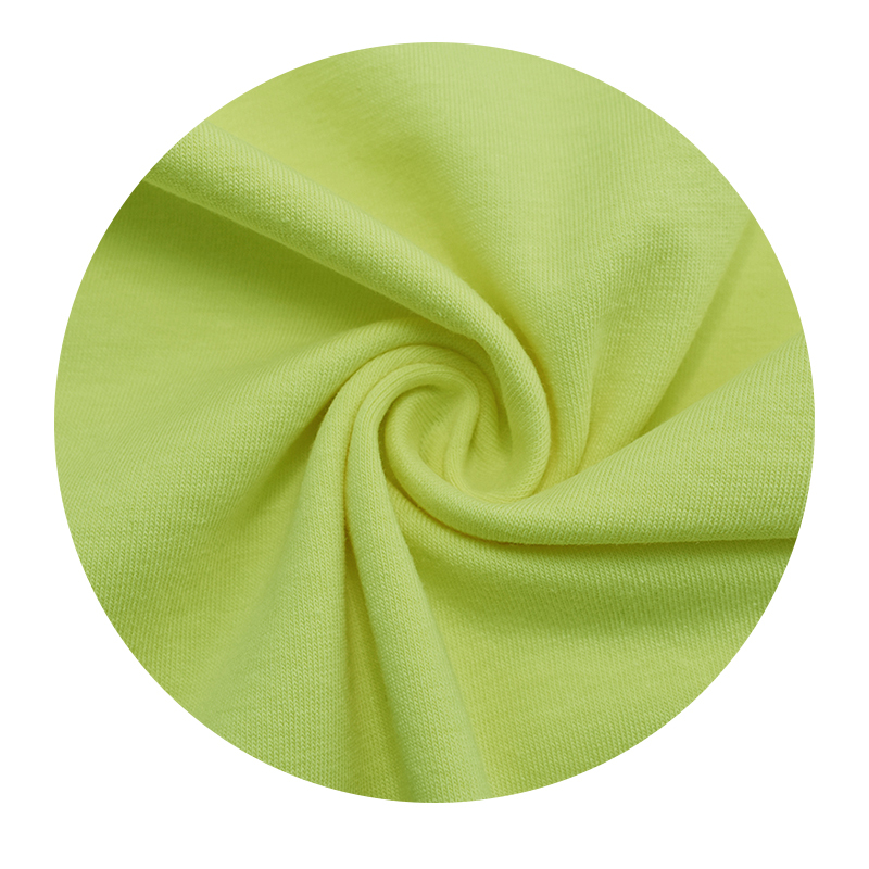 Eco-Friendly 40S lyocell tencel cotton single jersey knit fabric t-shirt fabric cotton spandex jersey for homewear